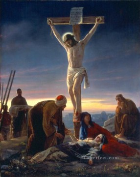 磔刑の宗教 カール・ハインリヒ・ブロック 宗教的キリスト教徒 Oil Paintings
